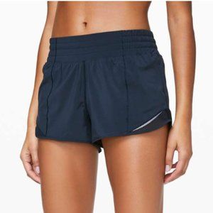 Lululemon Hotty Hot High Rise Short 2.5" True Navy